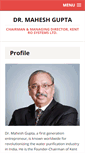 Mobile Screenshot of maheshgupta.com